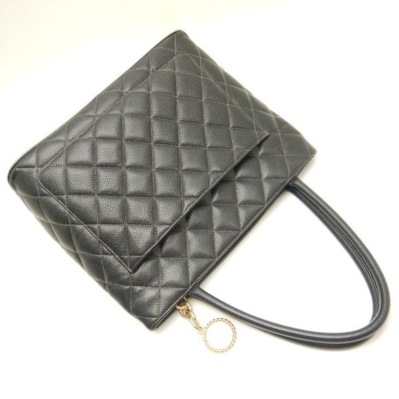 Chanel Reprint Tote Bag Matelasse Caviar Skin Black - Picture 3 of 7
